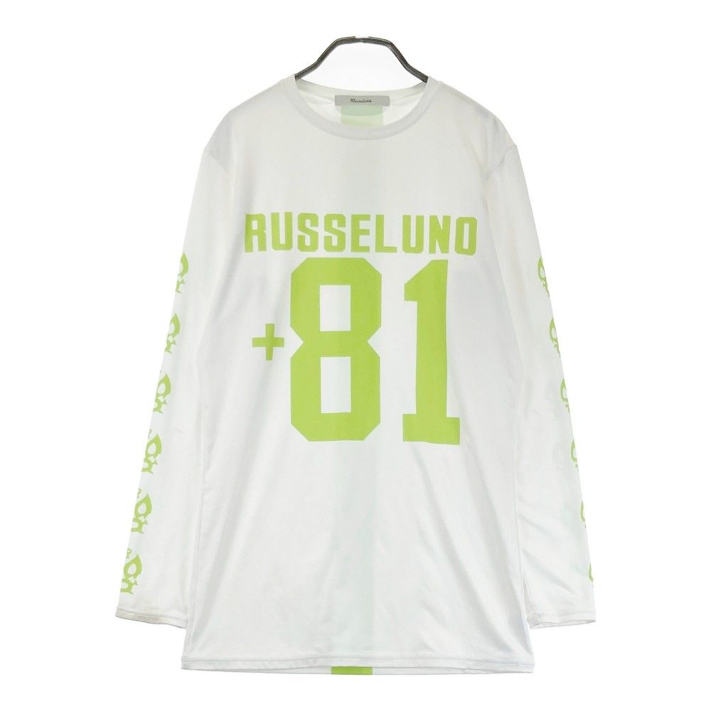 Russelumoラッセルノ　メンズ長袖トップス　サイズ5 サイズ：5 RUSSELUNO ラッセルノ 長袖Tシャツ ルチャ ホワイト系