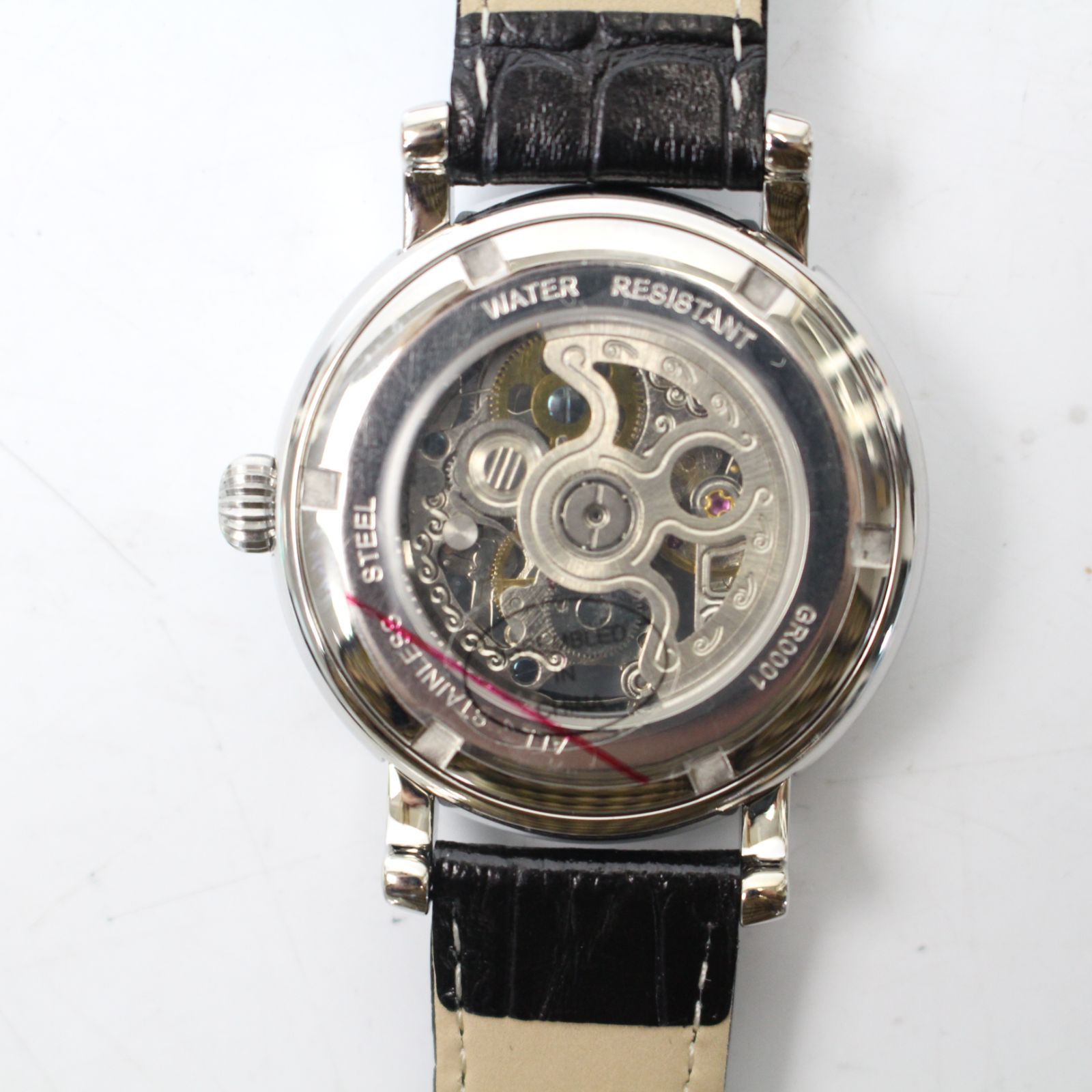 A702】Giorgio Rossi 腕時計 自動巻き フルスケルトン メンズ - メルカリ