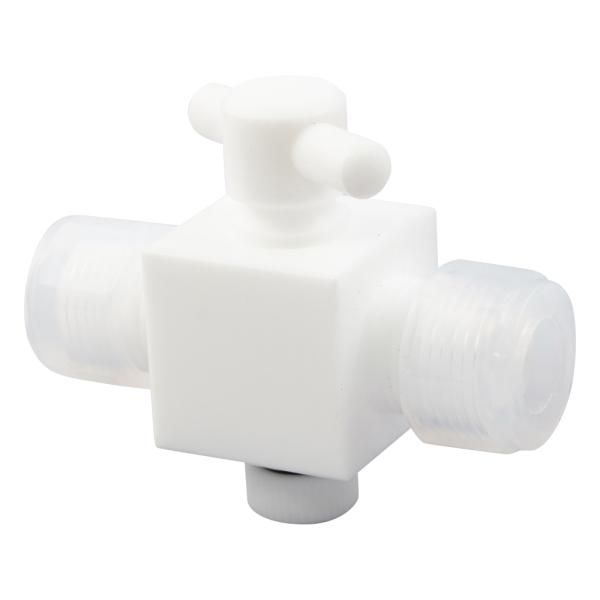 【新品・2営業日で発送】アズワン YK接続2方コック(接続型)　12mm