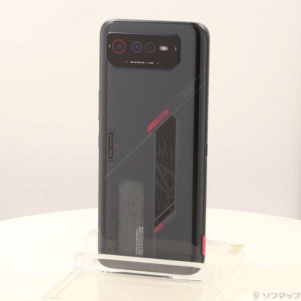 中古品〕 ROG Phone 6 256GB ファントムブラック ROG6-BK12R256