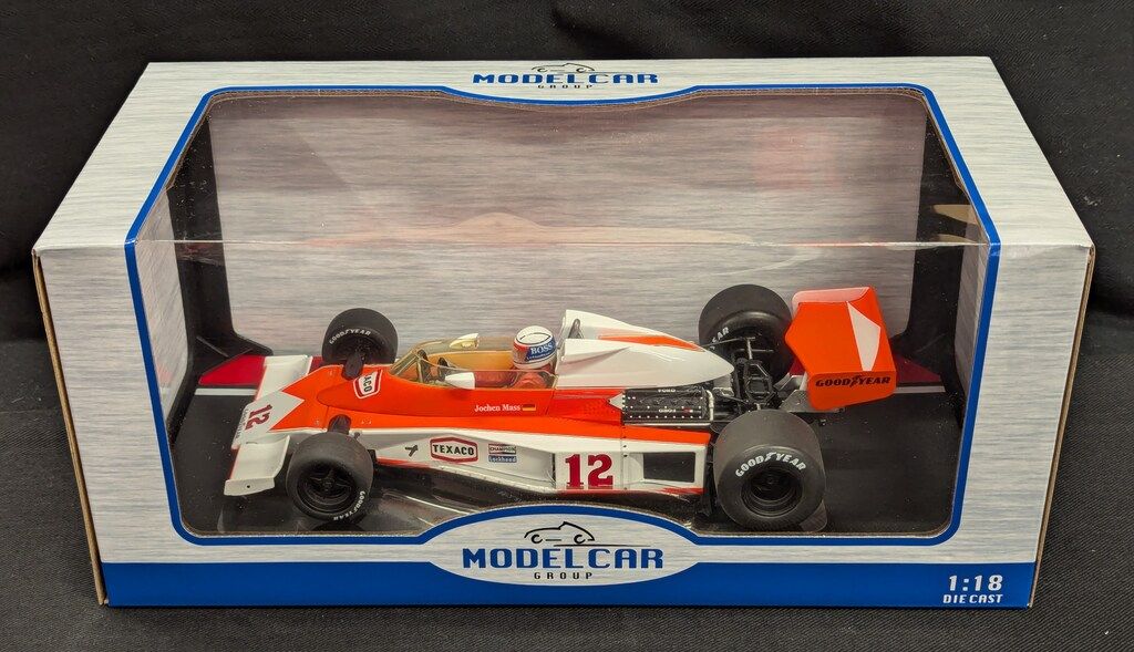 MODEL-CAR GROUP 1/18 マクラーレン M23 1976年ドイツGP 3位 #12