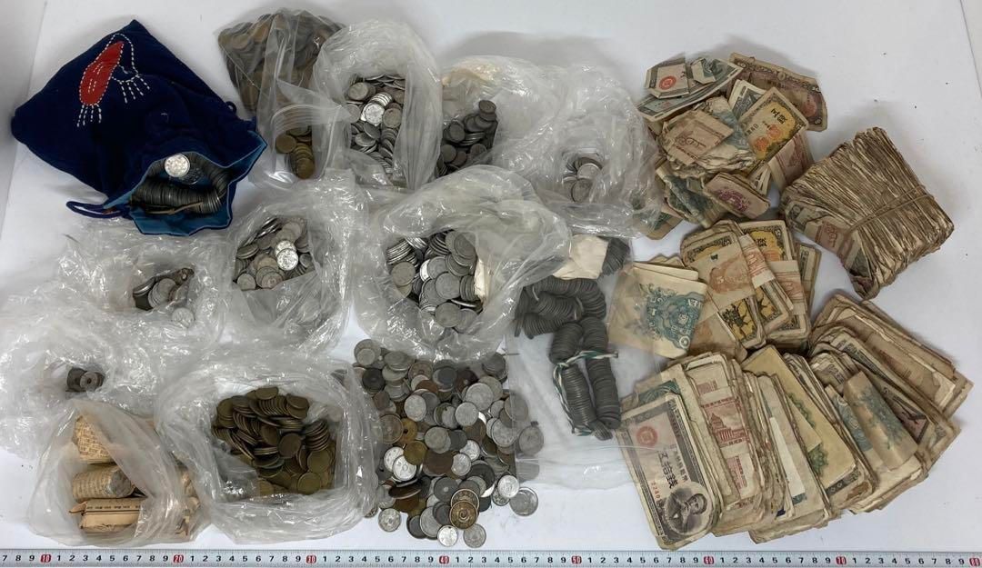 古銭 色々 紙幣等 タエトサ 重さ5768g 東ま6-0210