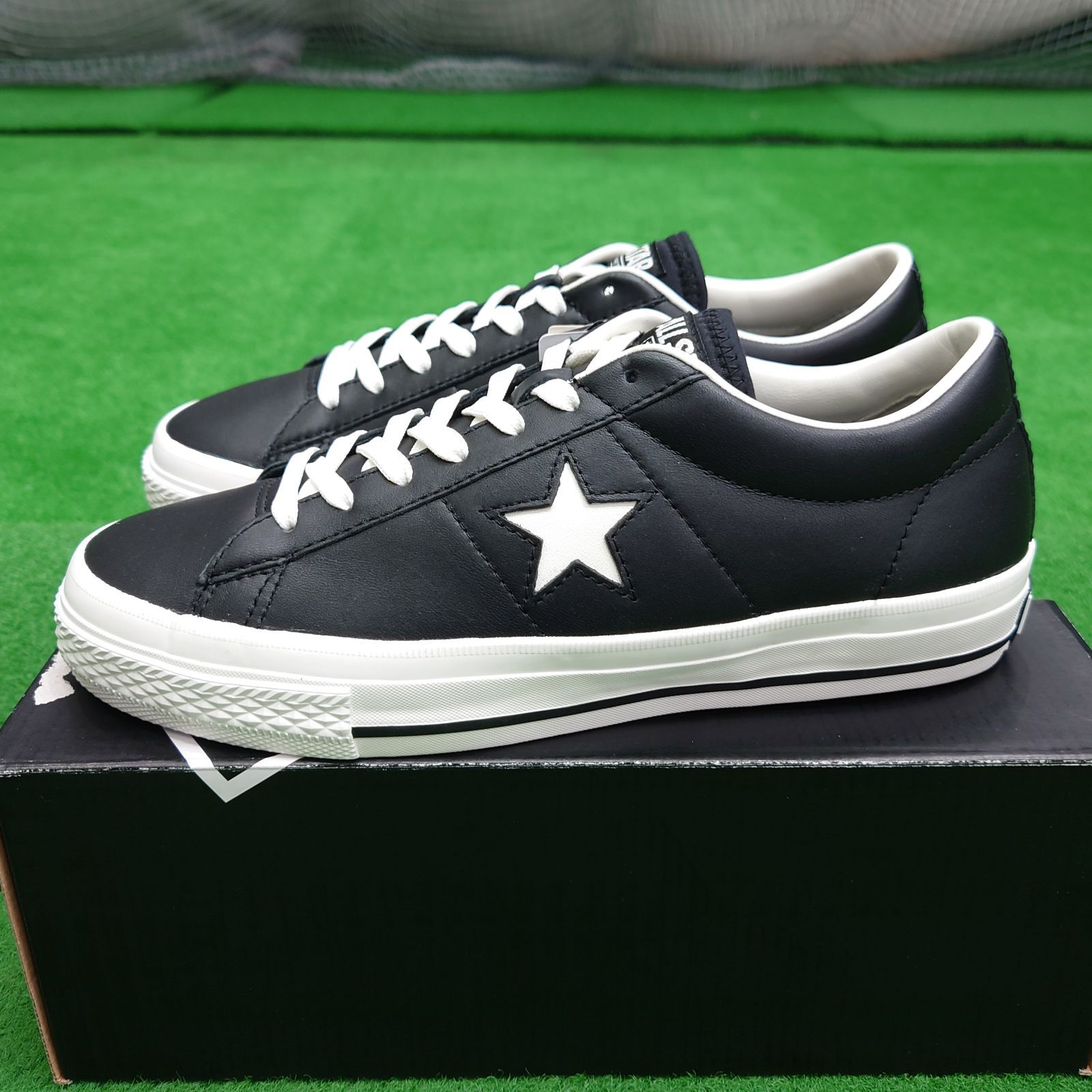 未使用✨CONVERSEブラック ゴルフシューズ コンバース 新品未使用 CONVERSE ONE STAR GF コンバース ワンスター 25.0cm