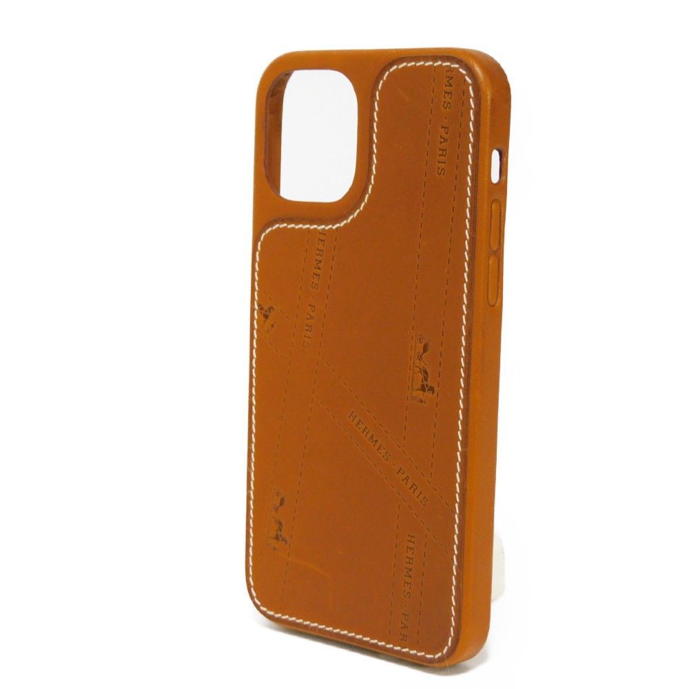 HERMES エルメス iPhone 12/12pro ケース リボン ホース バレニア