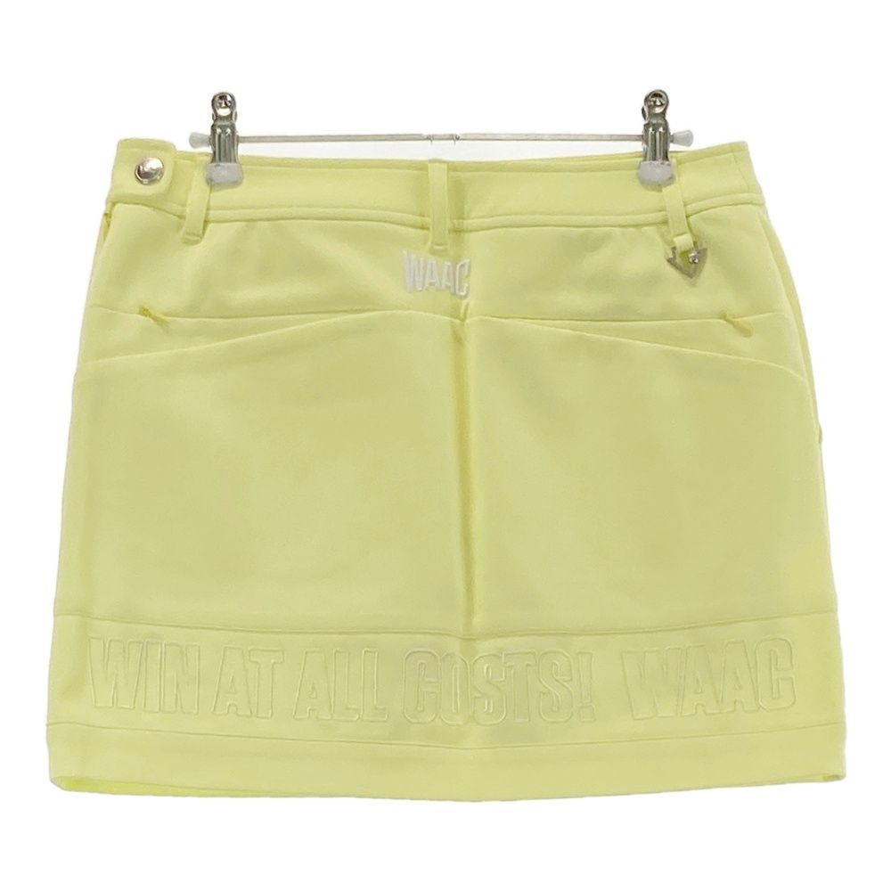 サイズ 3 WAAC ワック インナー付きスカート イエロー系 240101452432 ゴルフウェア レディース ストスト
