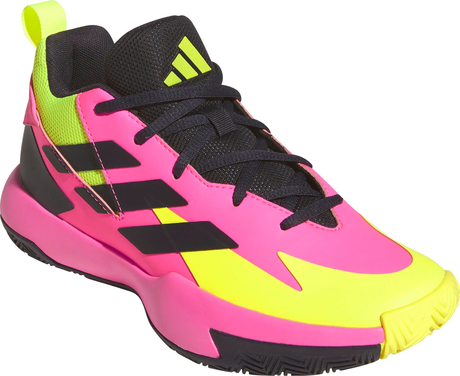 バスケットボールシューズ 紫/オレンジ US 9.5 アディダス adidas バスケット Cross'Em Up セレクト ミッド キッズ