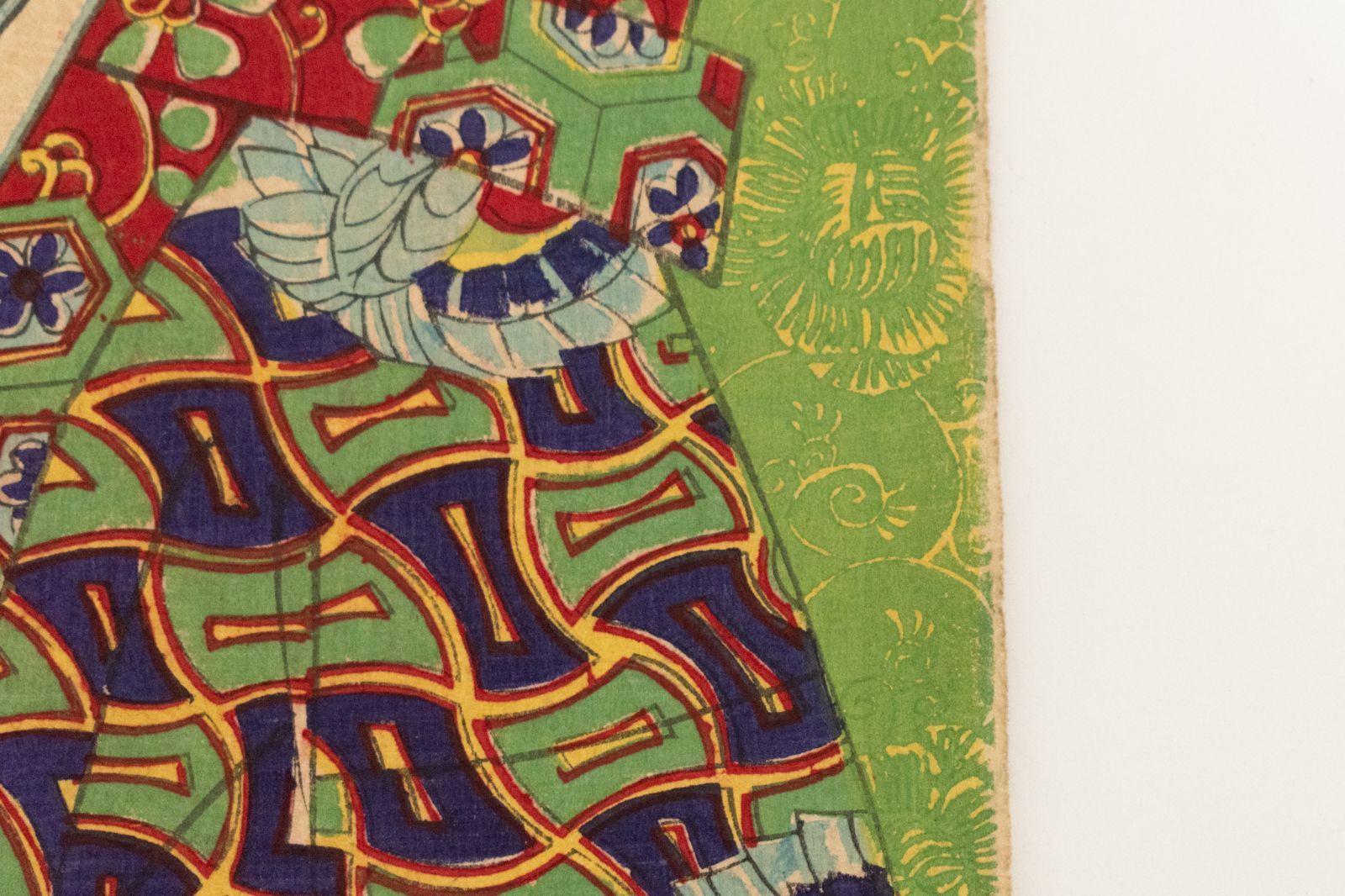 浮世絵　揚洲周延　揚州周延　木版画　歌舞伎絵　市川團十郎　骨董　アンティーク 揚州周延「花和尚-市川左團次 九紋龍-市川團十郎」明治19年