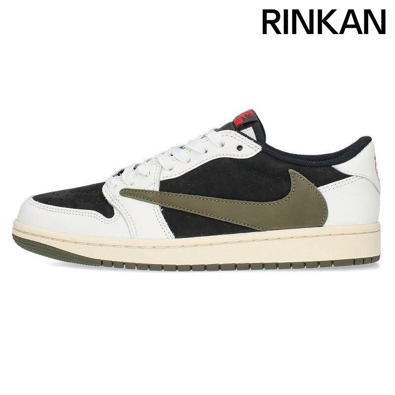 ナイキ  WMNS AIR JORDAN 1 LOW OG OLIVE DZ4137-106 ウィメンズエアジョーダン1オリーブスニーカー メンズ 25.5cm 【7/1～7/8 タイムセール開催】