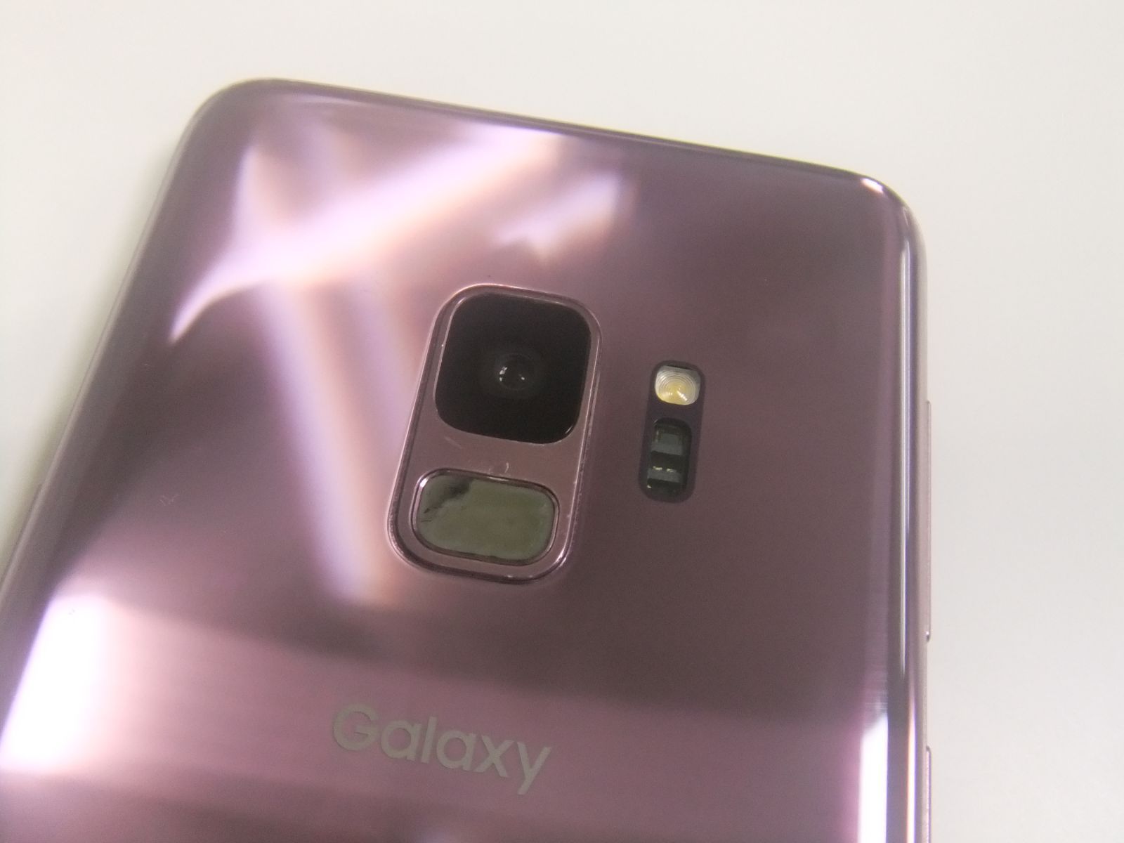 中古】 Galaxy S9 SCV38 ライラックパープル au SIMロック解除済