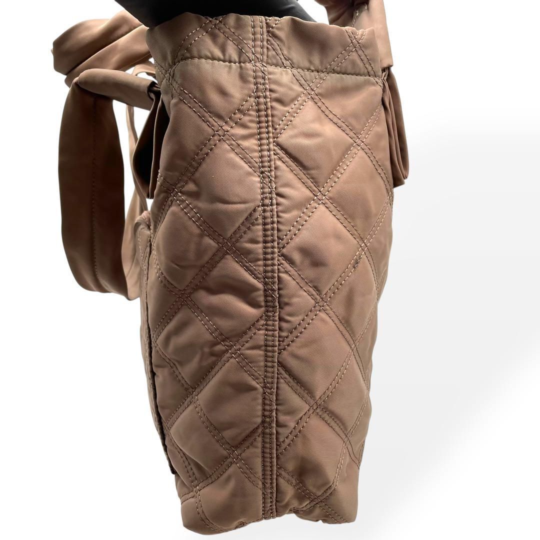 美品 MARC JACOBS マークジェイコブス キルティングトートバッグ
