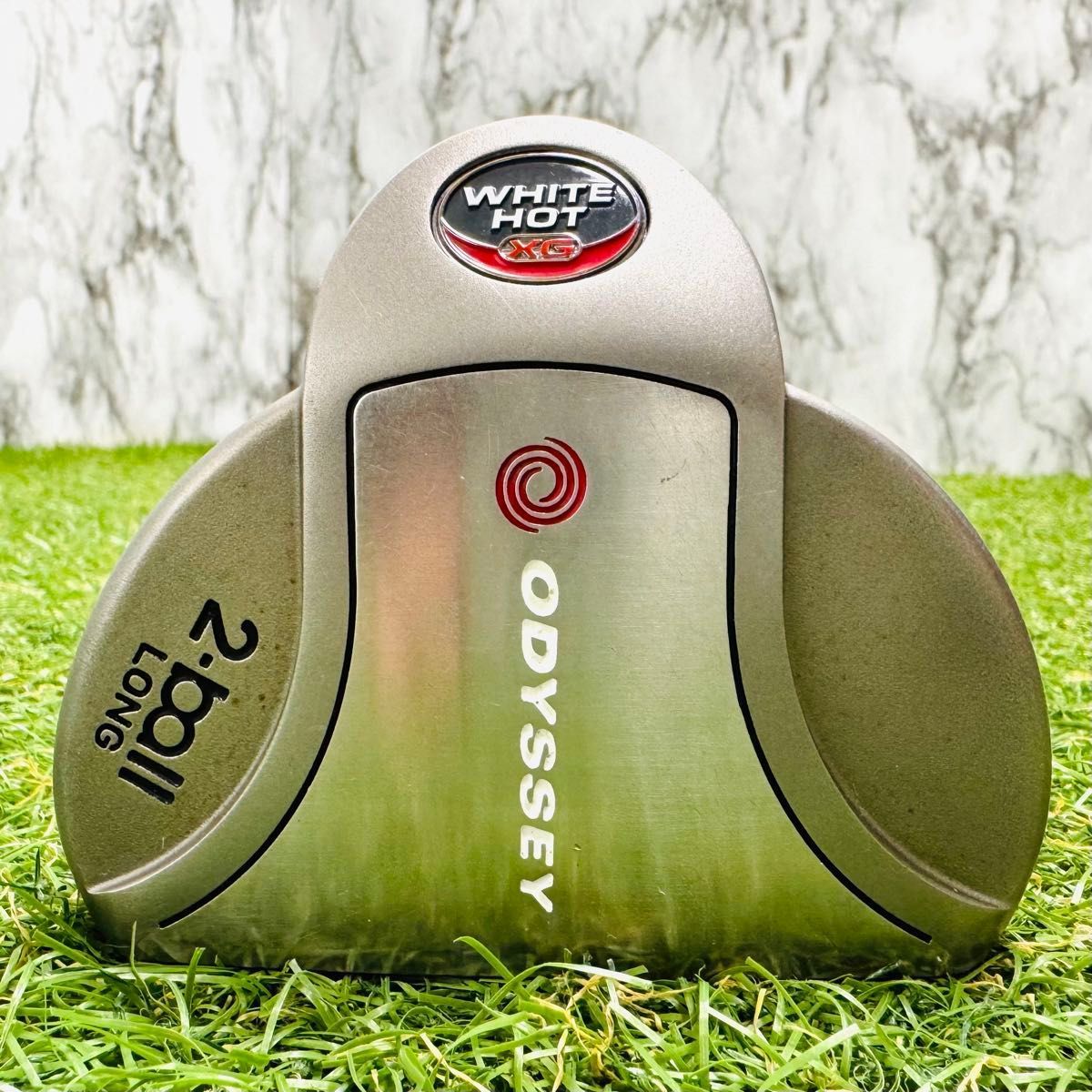 【良品】オデッセイ ホワイトホットXG 2-ball ロングパター 43インチ 良品】オデッセイ ホワイトホットXG 2-ball ロングパター 43