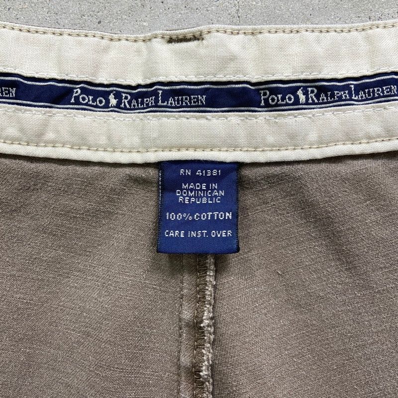 90年代 Polo Ralph Lauren ポロラルフローレン 2タック チノパンツ