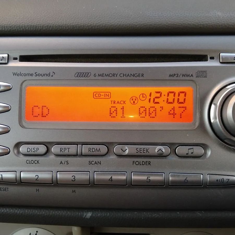 SUBARU R1純正 オーディオ機器 ☆ R1 RJ1 CD オーディオ 86201KG140
