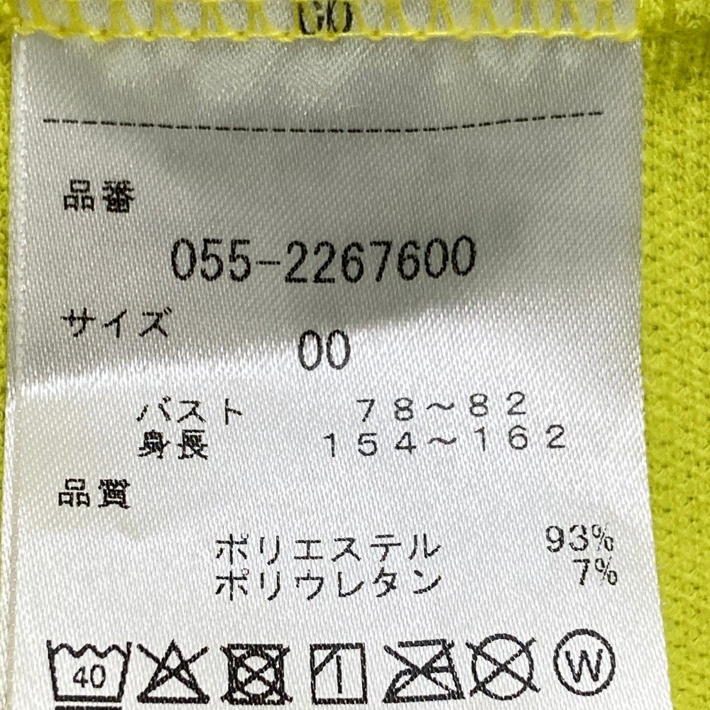 サイズ：00 PEARLY GATES パーリーゲイツ モックネック ノースリーブ