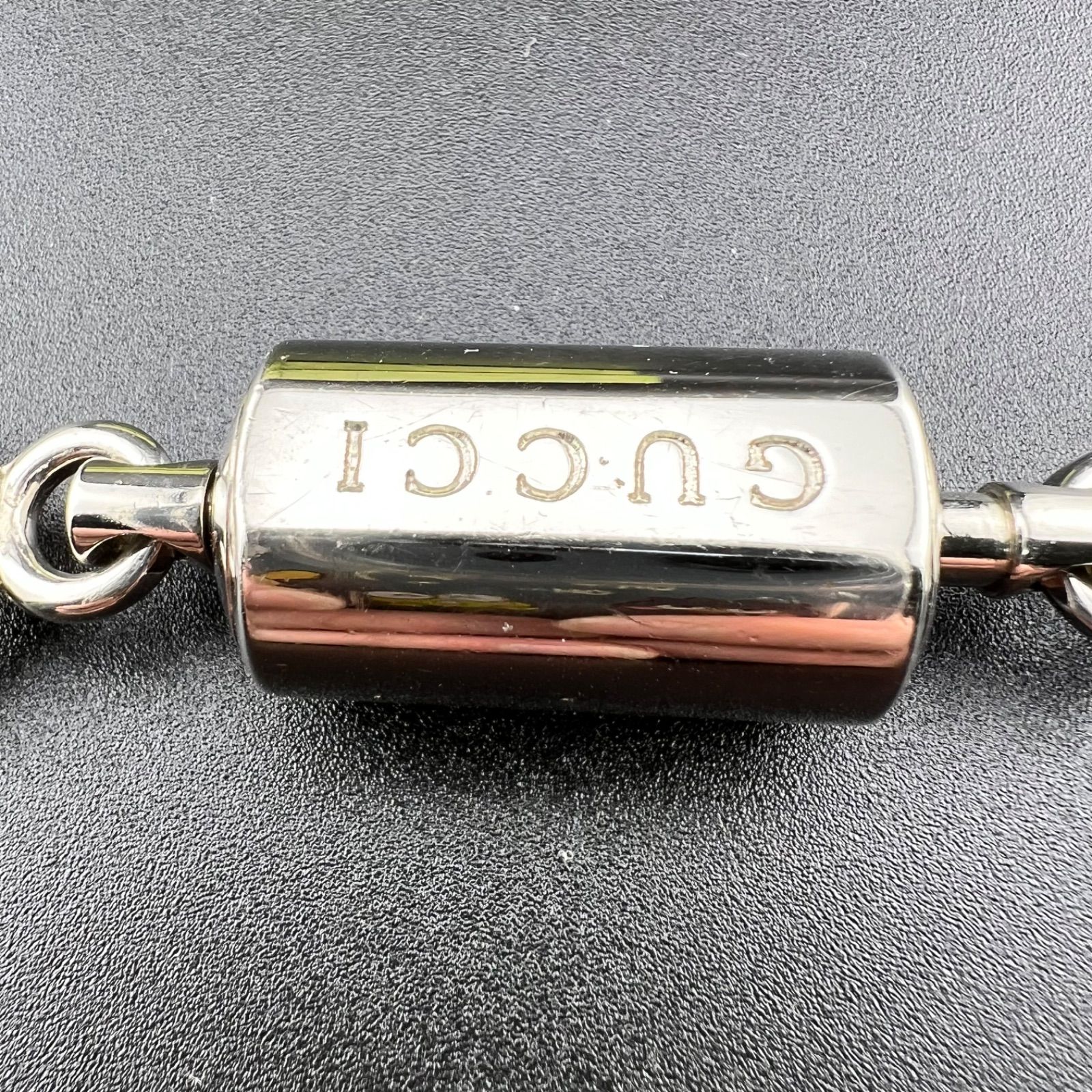 GUCCI グッチ キーホルダー キーリング ダブル カラビナ Wホルダー