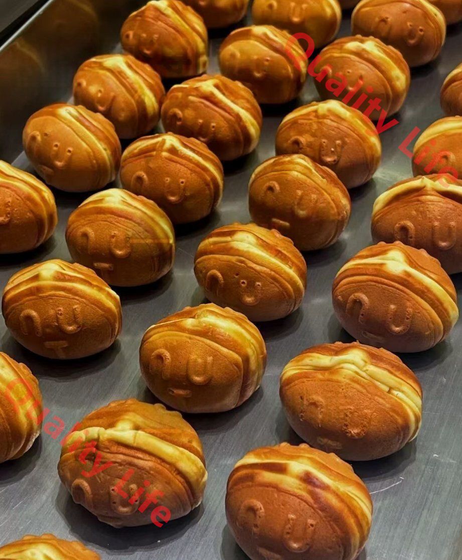 LPガス 栗の形のベビーカステラ機 栗の形焼き機 今川焼 たい焼き 2連 36穴 ガス式 業務用 厨房機器