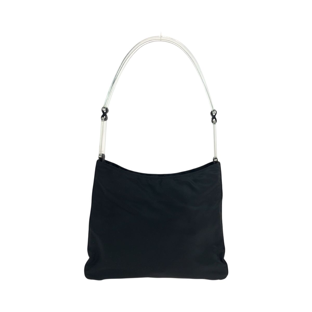 PRADA プラダ ショルダーバッグ 三角ロゴ ナイロン テスートブラック黒