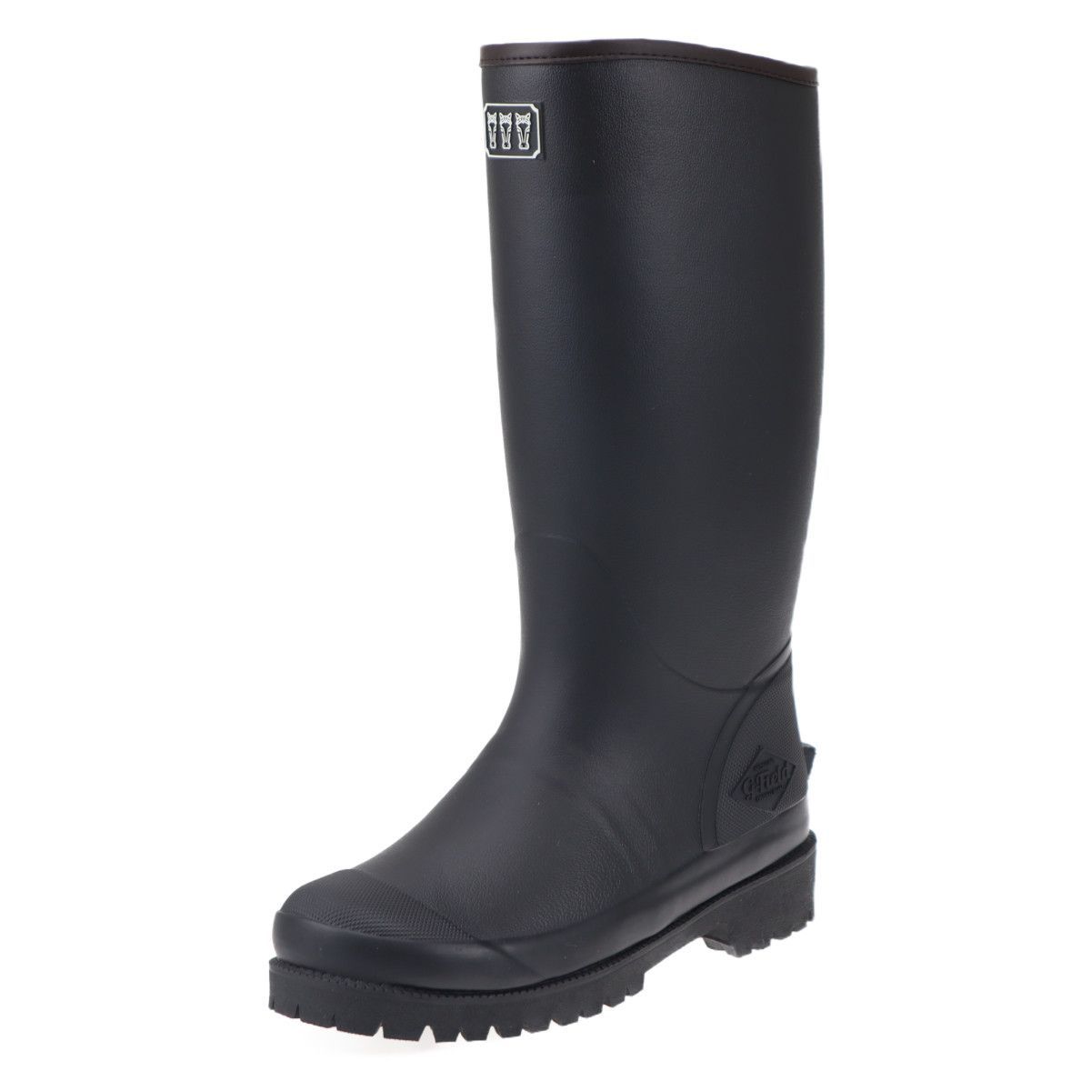 ミツウマ Gフィールド 　ブラック　長靴 レインブーツ　バックル付き | [ミツウマ] G-フィールド L 4009 MU ロングブーツ 防寒長靴