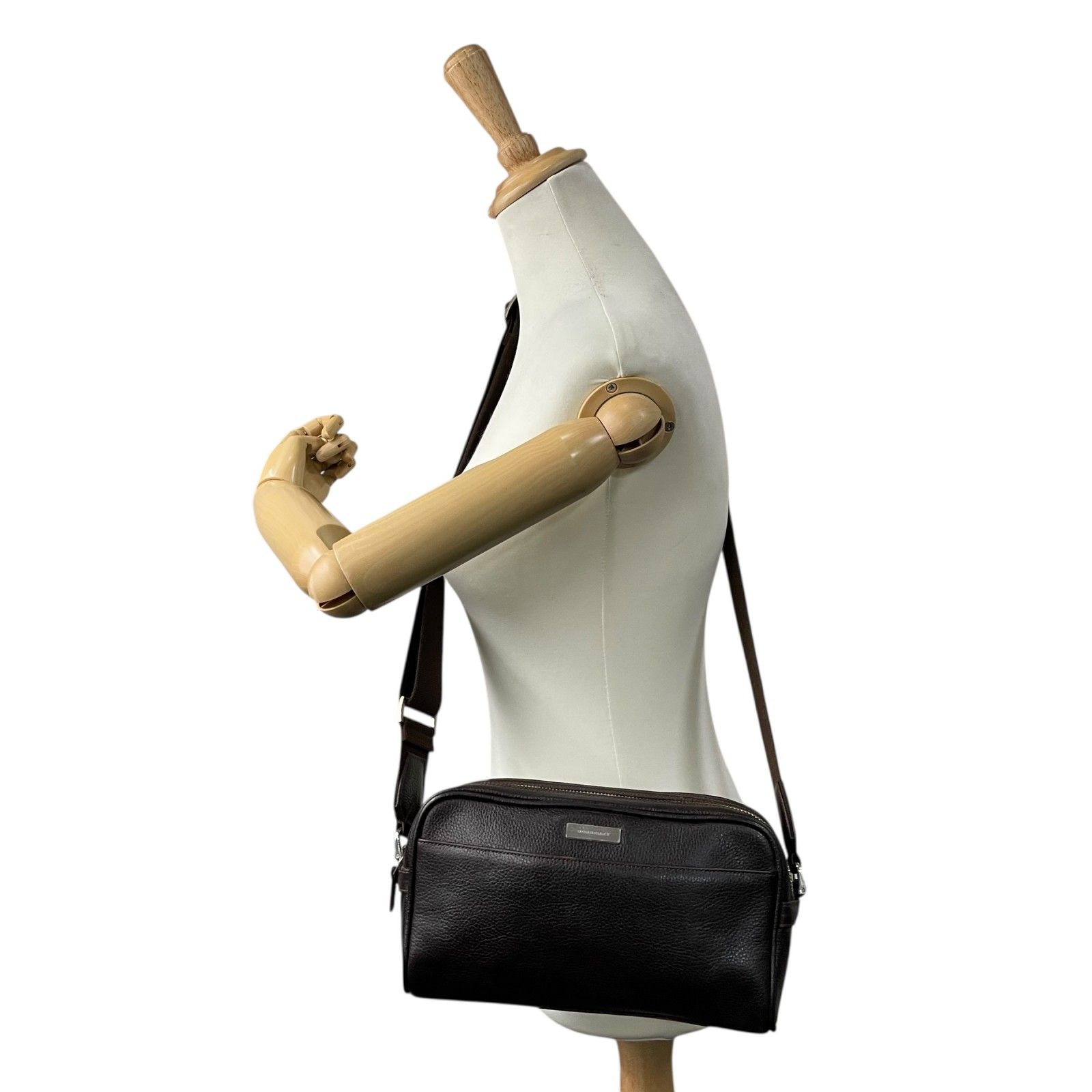 美品 BURBERRY バーバリー ショルダーバッグ カメラバッグ
