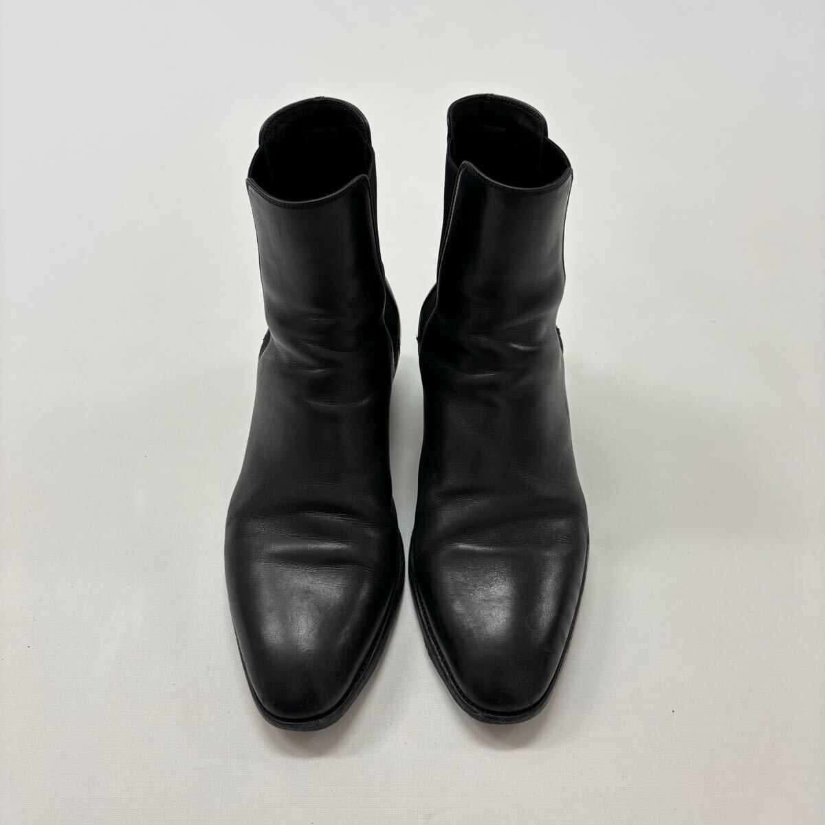 SAINT LAURENT PARIS サンローラン パリ サイドゴア ブーツ BLACK ブラック 系 サイズ 42 710-0180