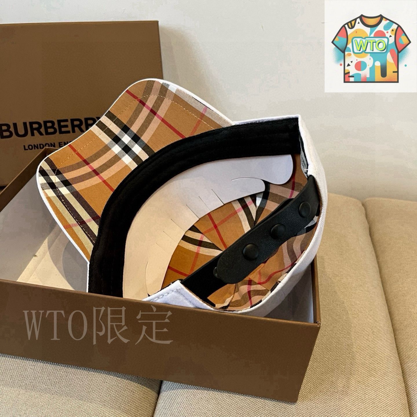 今日特価】BURBERRY シンプルモダンベースキャップ-1-4 - メルカリ