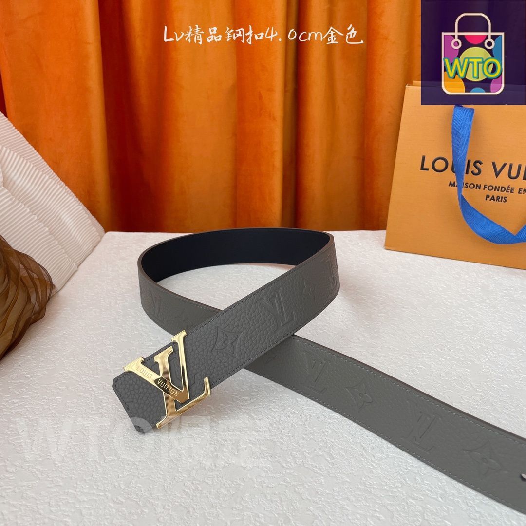 今日WTO】Louis Vuitton ルイヴィトン レザーベルト-1-UX29