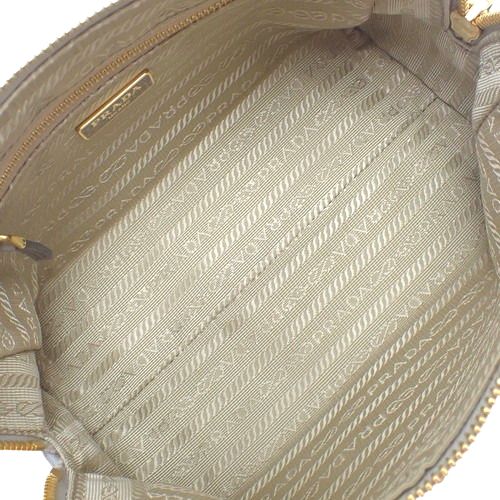 PRADA デニムポーチ ゴールドファスナー PRADA デニムポーチ ゴールドファスナー PRADA デニムポーチ ゴールド