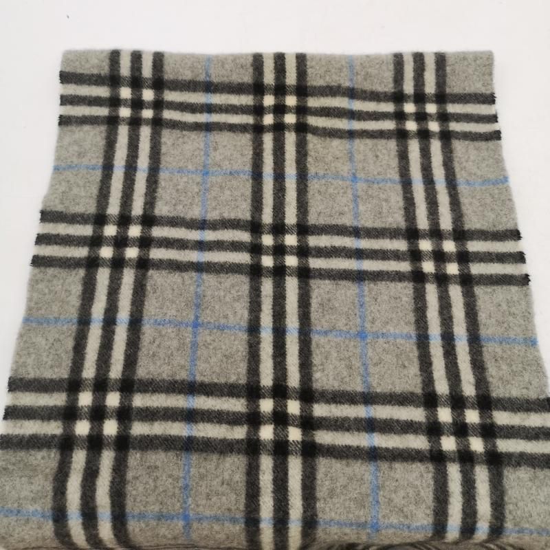Burberrys バーバリー ノバチェックマフラー カシミヤ100% 英国製