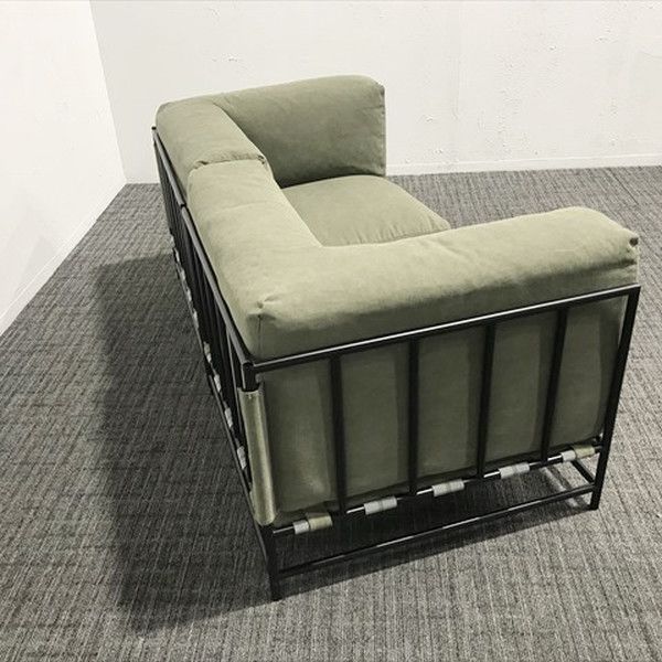 ロビーチェア 2人用 ソファー アスプルンド グリーン