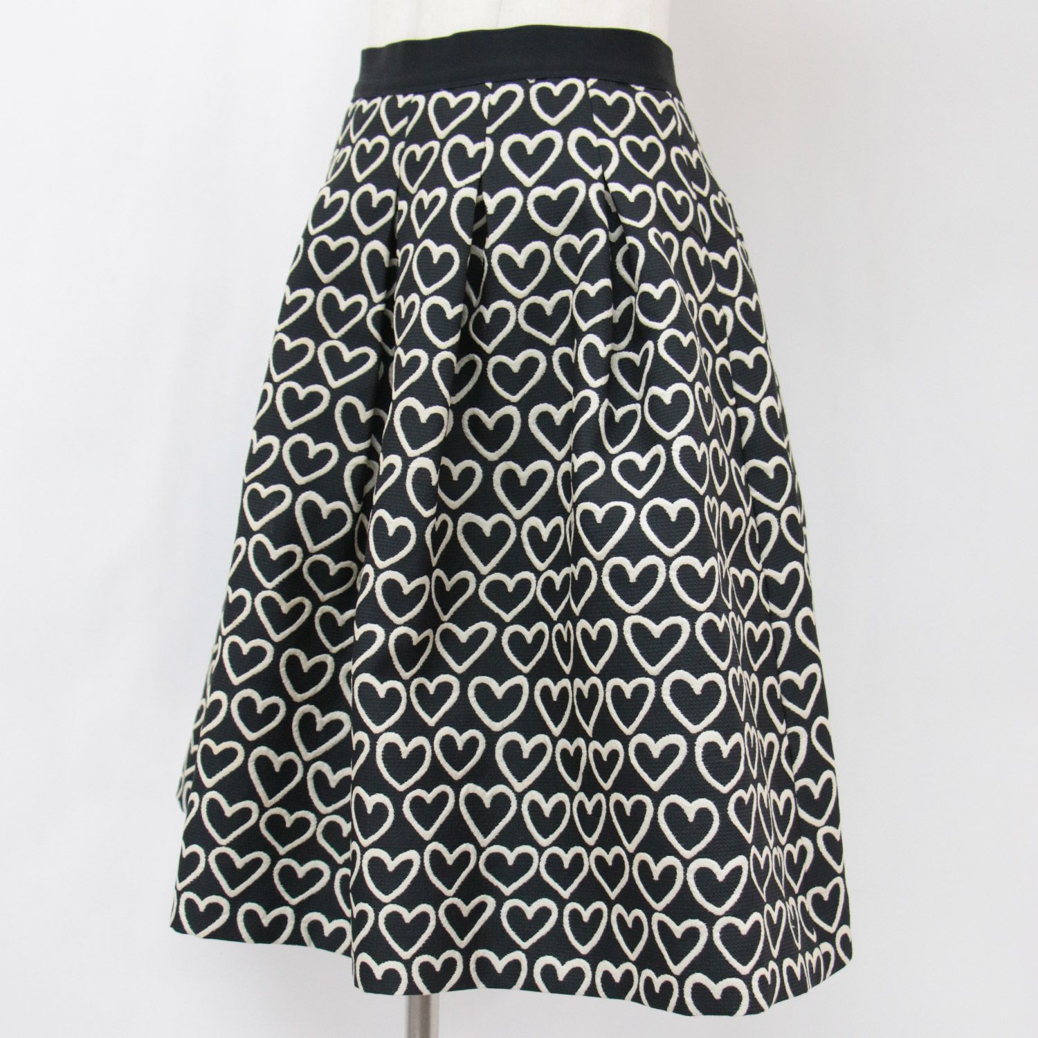 MS GRACY エムズグレイシー スカート ボトムス ブラック ベージュ 黒38  