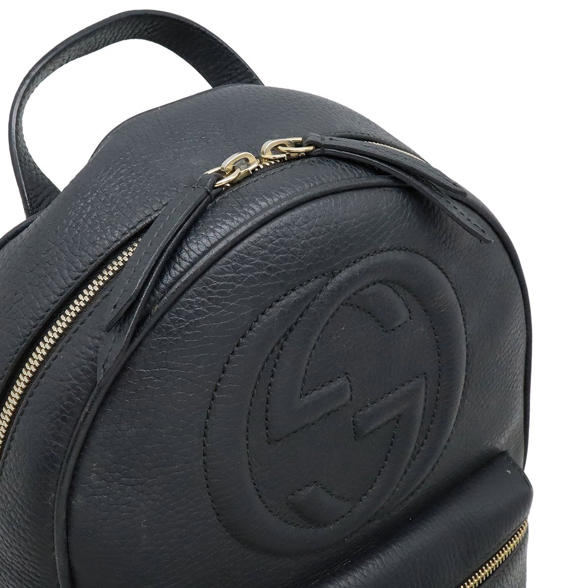 Gucci ソーホーインターロッキングGGスタッズレザー バッグ GUCCI グッチ ソーホー インターロッキングG 2WAYショルダー