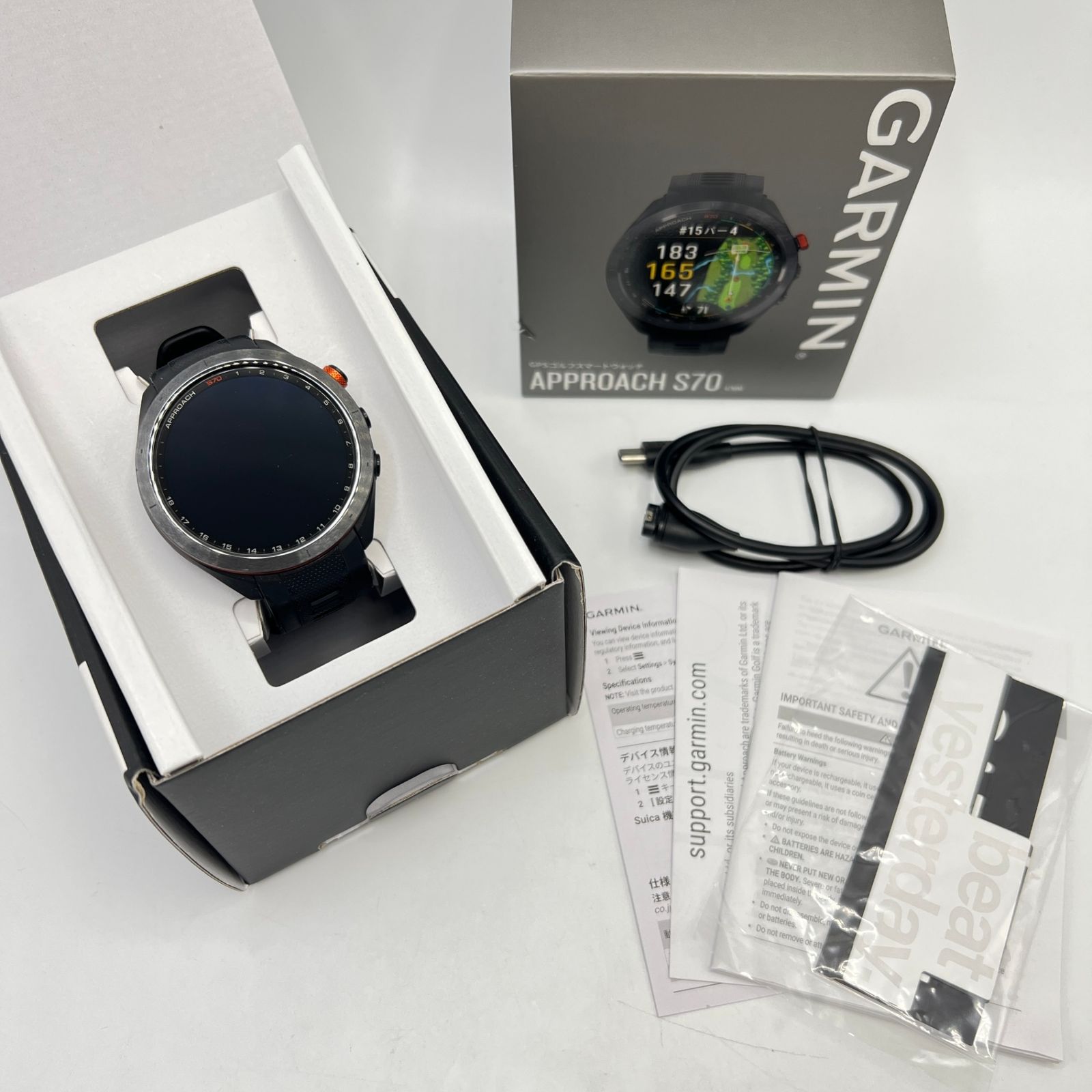 GREEN ON THE GOLF WATCH A1III データ初期化更新済み GREEN ON THE