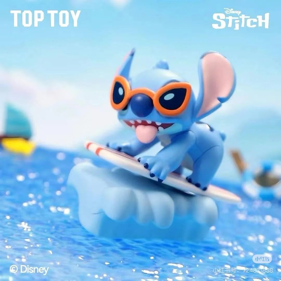 開封済】Disney x TOPTOY Stitch スティッチ “史迪奇萌??” “ 運動中の