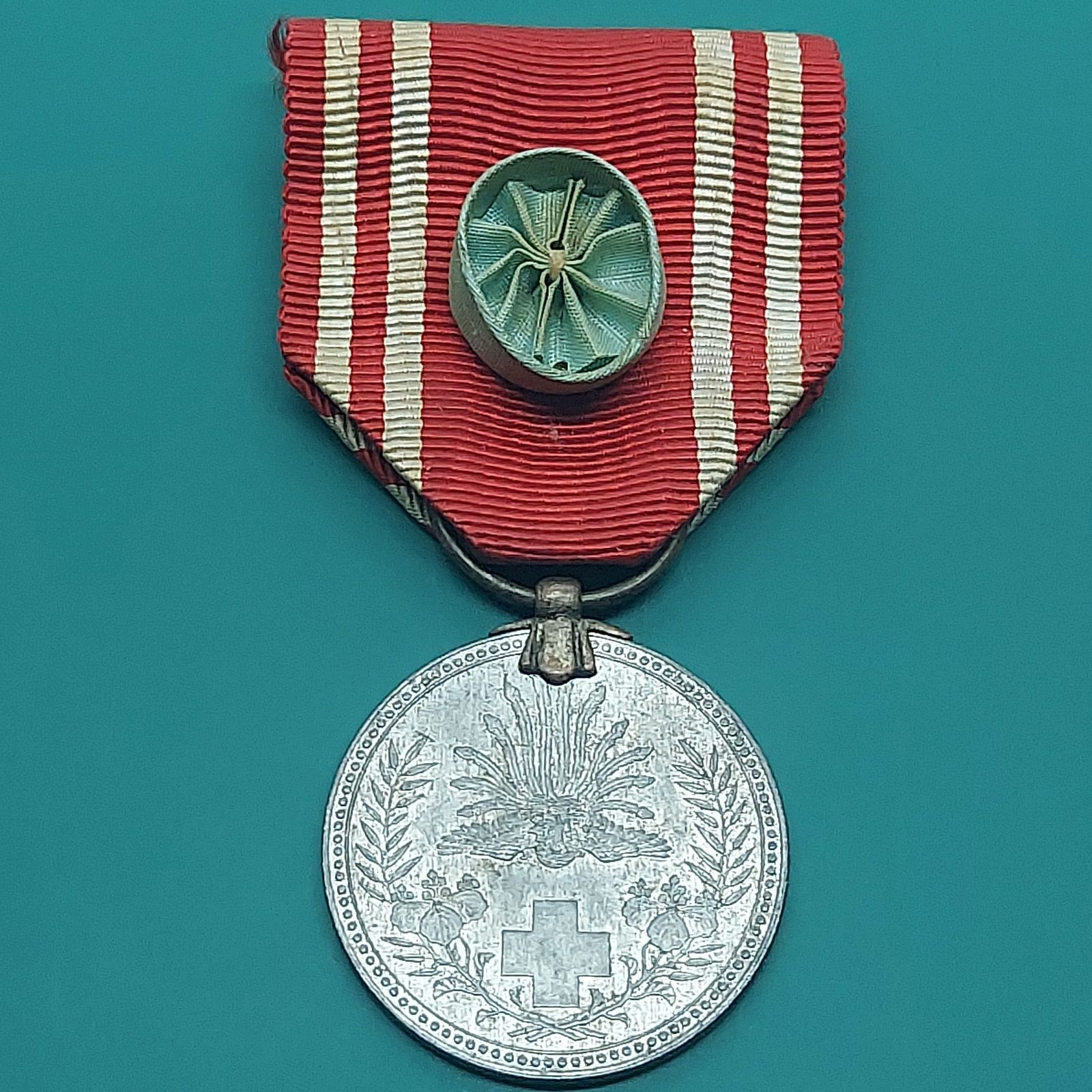 日本赤十字社特別社員章 記章 襟章 旧日本軍 大日本帝国 陸軍 海軍