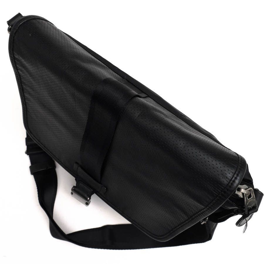 コーチ／COACH バッグ ショルダーバッグ 鞄 メンズ 男性 男性用レザー 革 本革 ブラック 黒  F71552 Varick Map Bag In Leather ヴァリック パフォレイテッド レザー マップ バッグ フラップ式 メッセンジャーバッグ