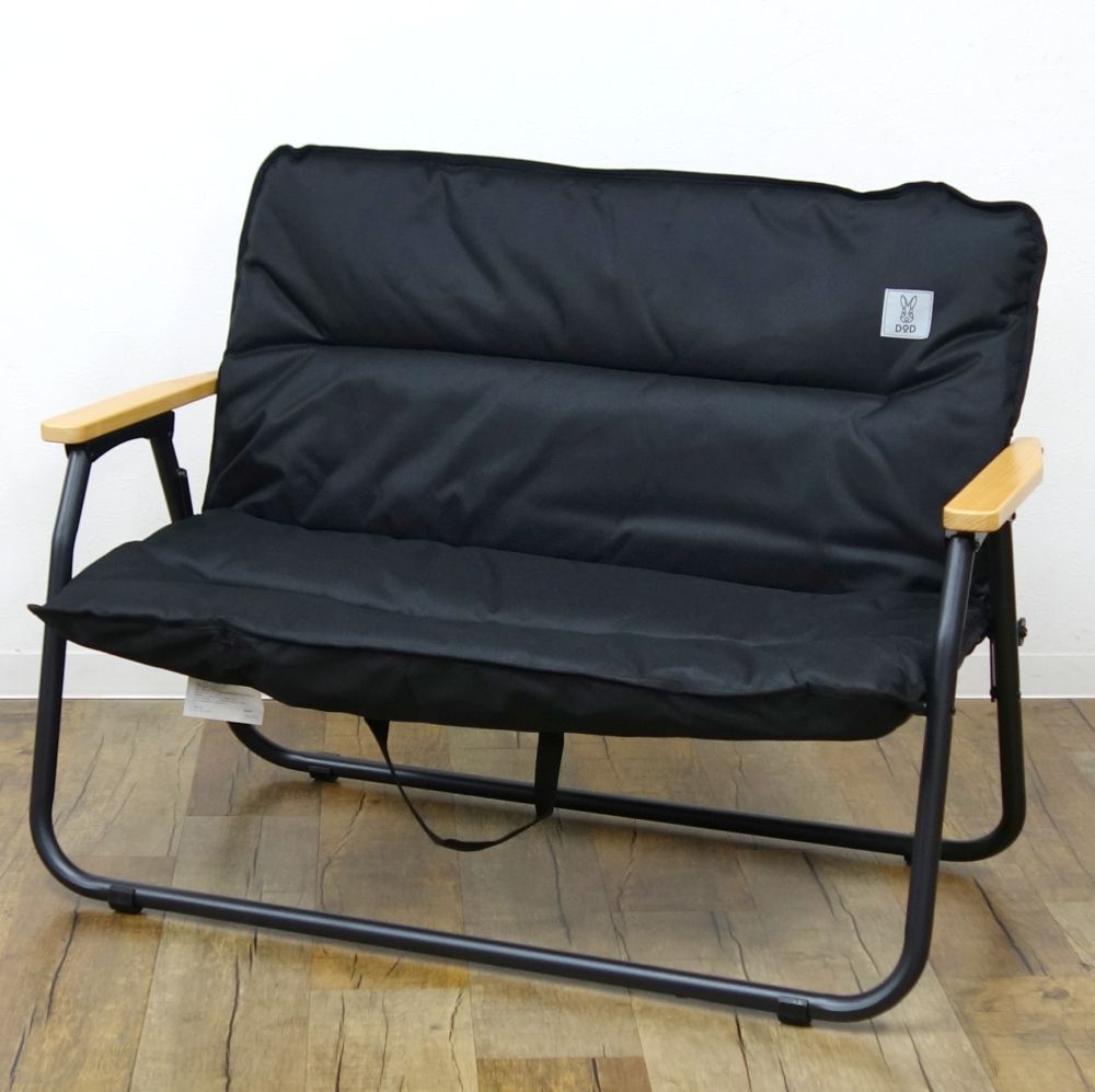 極美品 ディーオーディー DOD グッドラック ソファ S2-500-BK 2