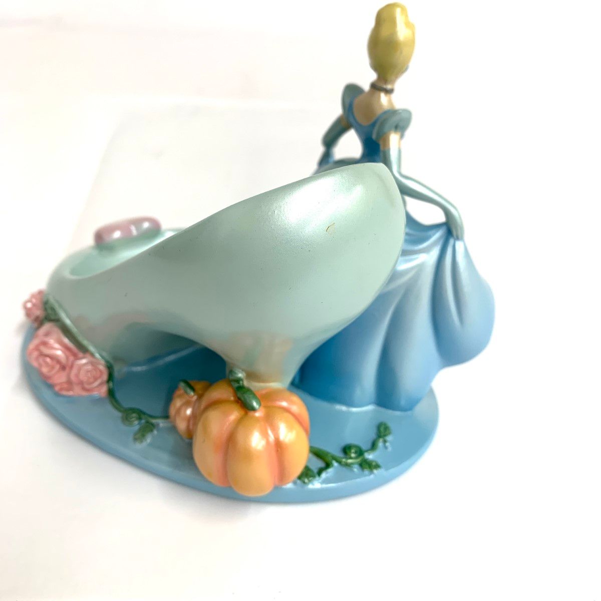 良好 Disney ディズニー シンデレラ フィギュア 陶器フィギュ
