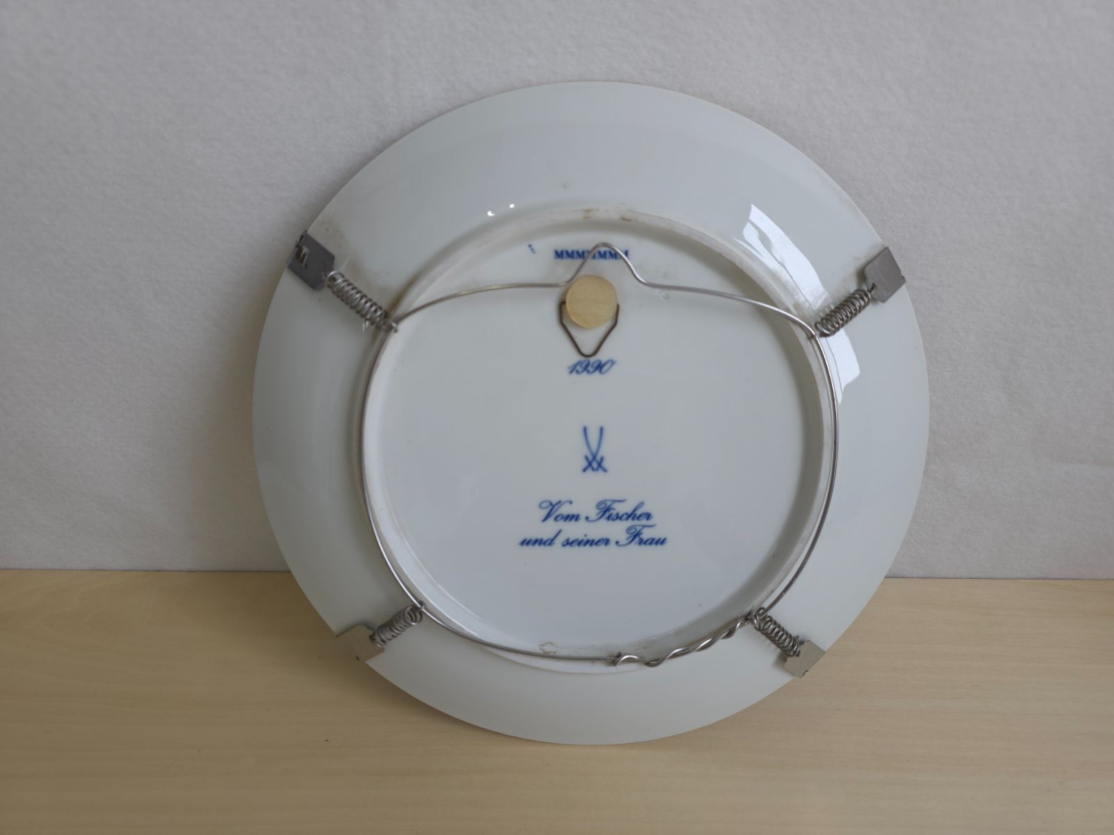 中古】M▽マイセン MEISSEN イヤープレート イヤーコレクション 1990年