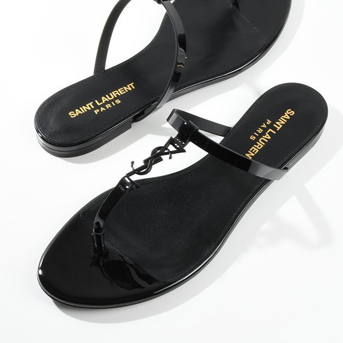 サンローランの新作フラットスライド
