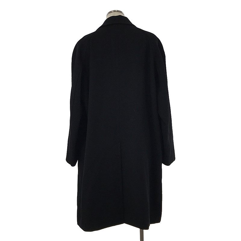 新品】 JOHN LAWRENCE SULLIVAN / ジョンローレンスサリバン | 2022AW | KERSEY WOOL OVERSIZED  COAT ウールカルゼ オーバーサイズコート | 44 | BLACK | メンズ - メルカリ