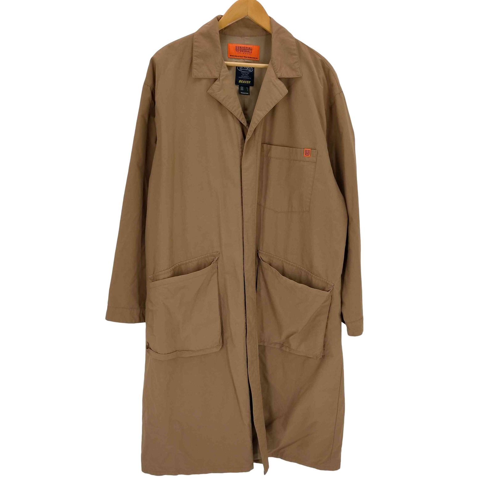ユニバーサルオーバーオール UNIVERSAL OVERALL ワークコート メンズ import XL
