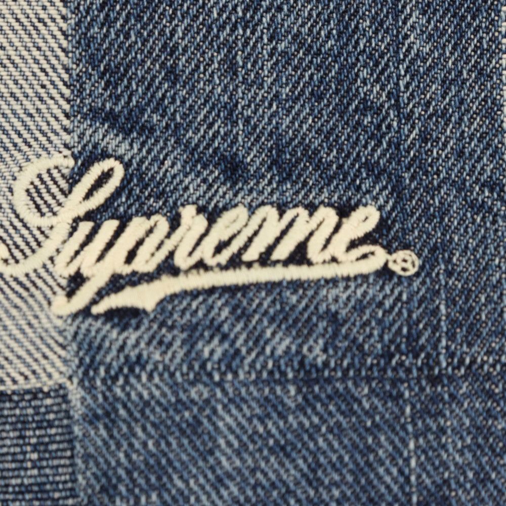 SUPREME (シュプリーム) 21SS Patched Denim Vest パッチワークデニム