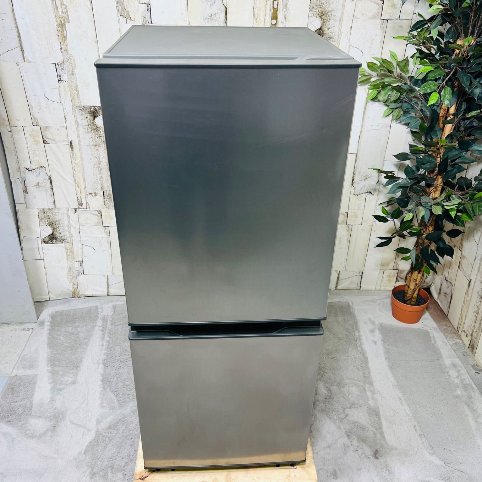 生活家電 AQUA ノンフロン冷蔵冷凍庫 135L AQR-14N(S) 2023