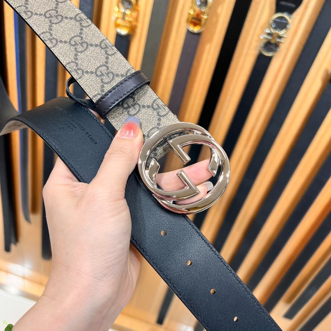 今日特価】Gucci 2024 年式 高級本革ベルト-2 - メルカリ