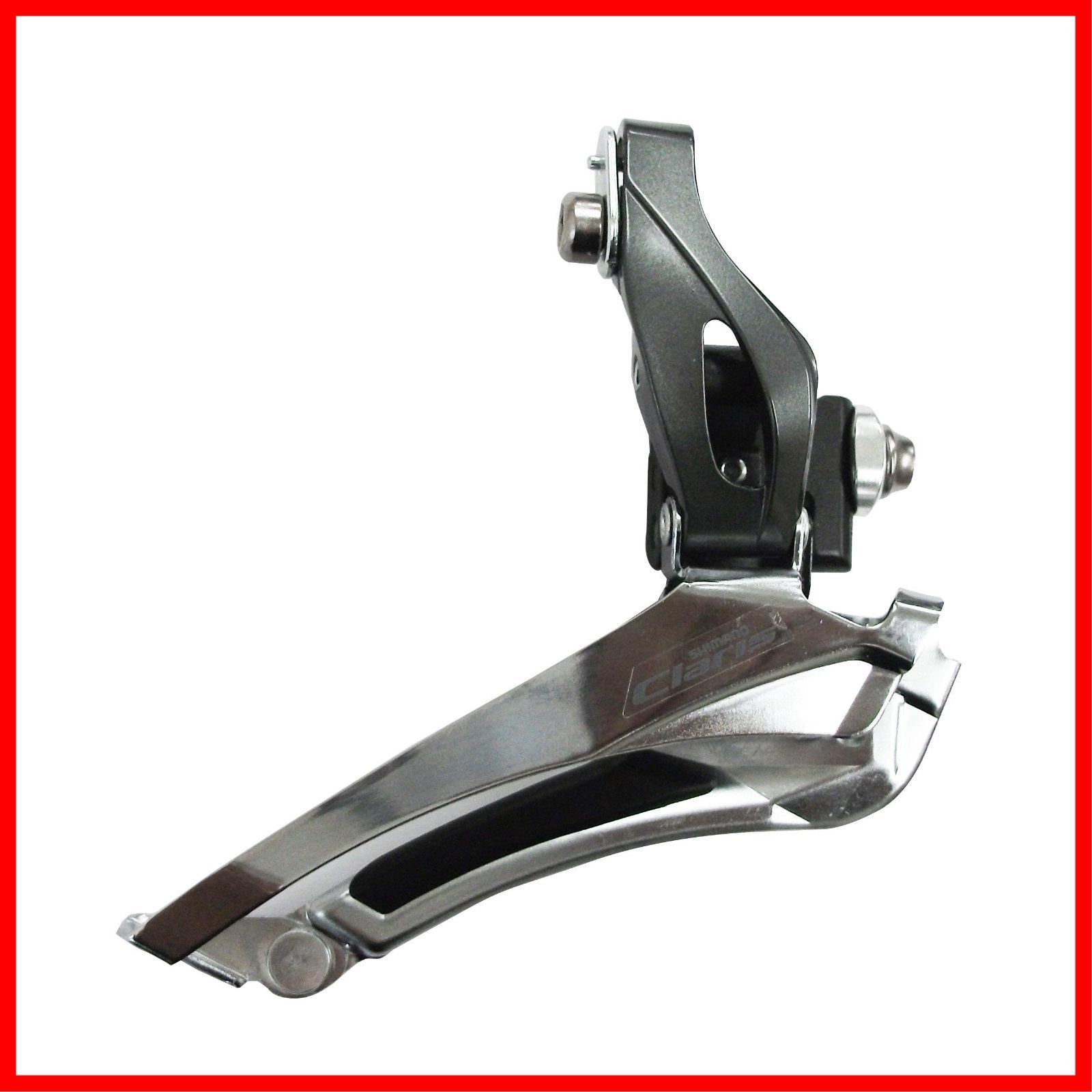 【人気商品】対応トップギア:46-52T 2×8S EFDR2000F 直付 FD-R2000-F CLARISクラリス) フロントディレイラーROAD) シマノSHIMANO)