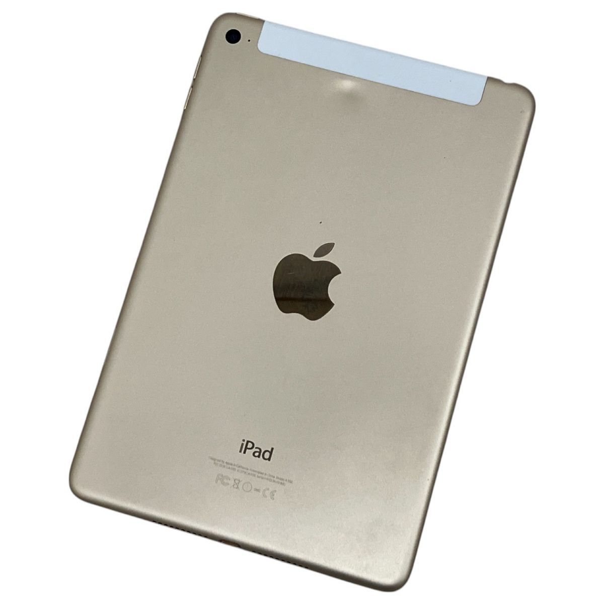 Apple iPad mini 4 MK782J|A 128GB Wi-Fi Cellularモデル 7.9インチ ゴールド タブレット ジャンク M9965704