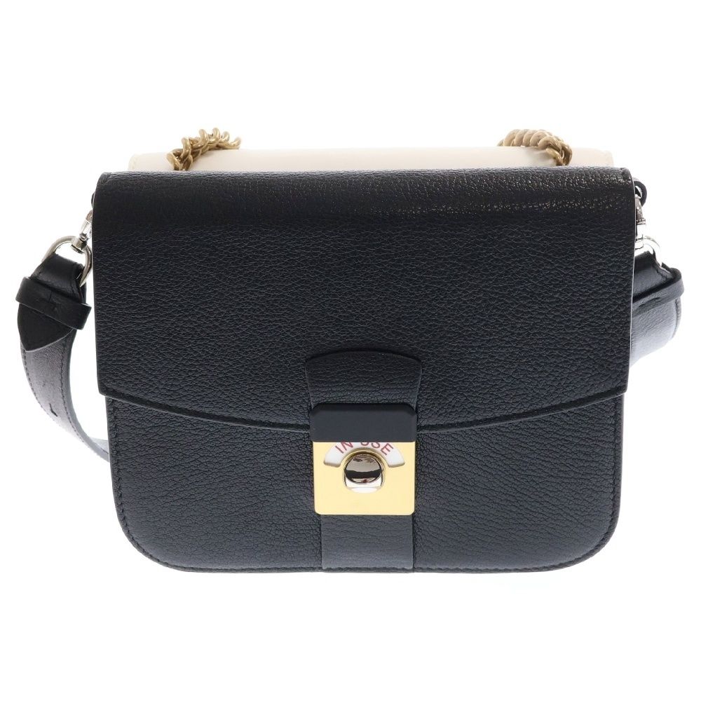 Maison Margiela メゾンマルジェラ 22SS NEW LOCK 2WAY BAG ショルダーバッグ ブラック|ホワイト SB3WG0007