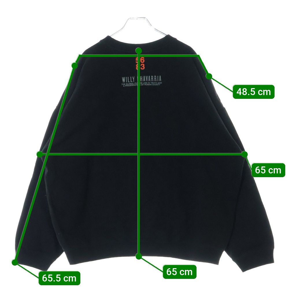 WILLY CHAVARRIA (ウィリーチャバリア) CREW NECK SWEATSHIRT