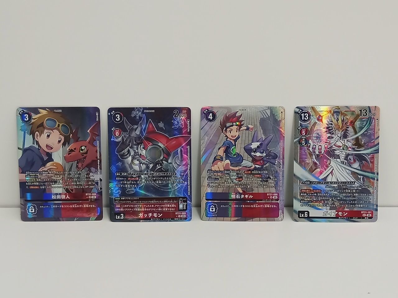 TCG デジモンカードゲーム 松田啓人 SR BT21-089 / ガッチモン R TCG デジモンカードゲーム 松田啓人 SR BT21-089 / ガッチモン R