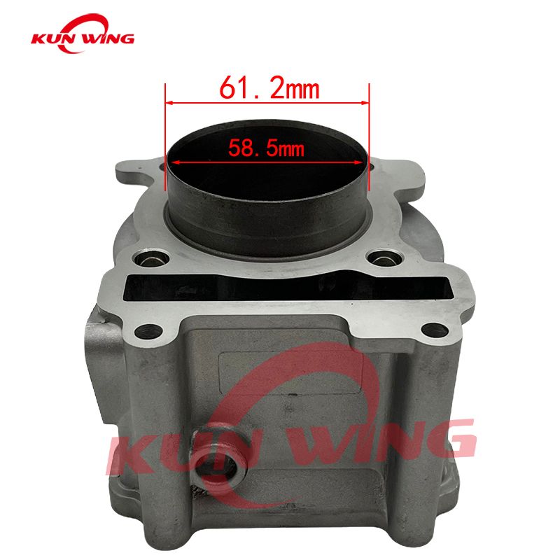 58.5MM 155CC ビッグボアシリンダーピストンキット ヤマハ BWS125 BWS